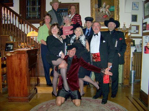 cast of Delaware murder mystery party