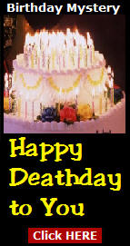 Birthday Murder Mystery Party Game Kit: Happy Deathday to You