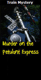 1930s Train Murder Mystery Party Kit: Murder On The Petulant Express